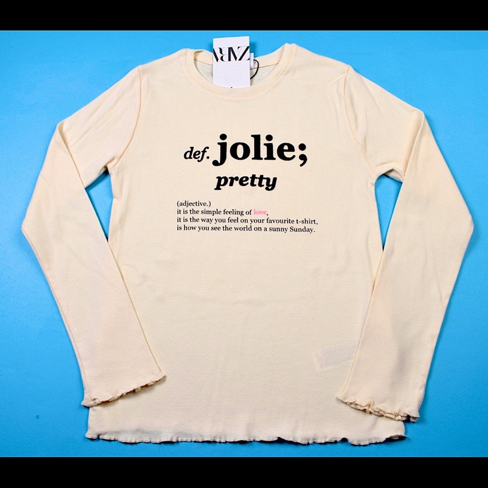 Blouse Def Jolie; Pretty Zara 13-14 Years Old